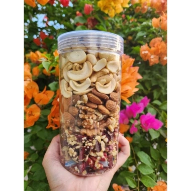 Granola Siêu Hạt và Siêu Macca 500g - Ăn Kiêng Không Đường, Giảm Giá 250k