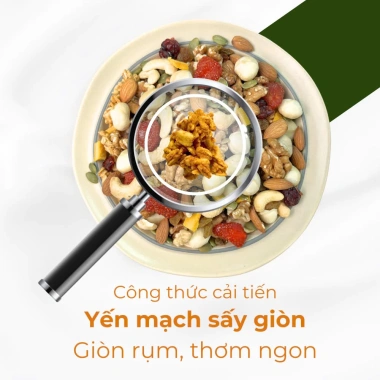 Granola Siêu Hạt Wise Food 500g 10% Yến Mạch Sấy Giòn, Bổ Dưỡng, Giá 174.999 VND 6