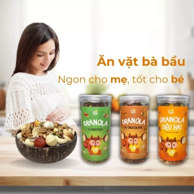 Granola Siêu Hạt Wise Food 500g 10% Yến Mạch Sấy Giòn, Bổ Dưỡng, Giá 174.999 VND 7