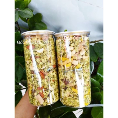 Granola Vị Trà Xanh Ăn Kiêng 70% Yến Mạch Giòn Ngon 500g Hỗ Trợ Tập Gym Giảm Cân Giá 66.000₫ 2