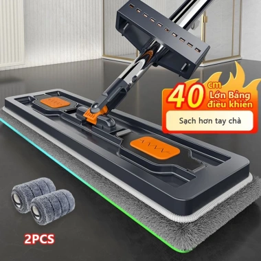 GREENSINDOOR 152cm Cây lau nhà tự vắt – Lau 360°, sàn sạch khô nhanh, 135.900₫ 10 GREENSINDOOR 152cm Cây lau nhà tự vắt – Lau 360°, sàn sạch khô nhanh, 135.900₫ 10