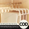 GREENSINDOOR 30 móc treo quần áo Velvet xoay 360° đa năng – Treo khăn thông minh, 74.500₫