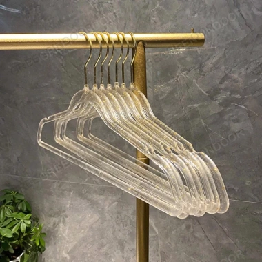 GREENSINDOOR Set 100 Móc Treo Quần Áo Acrylic Kim Tuyến Chống Trượt Xoay 360 độ 6 GREENSINDOOR Set 100 Móc Treo Quần Áo Acrylic Kim Tuyến Chống Trượt Xoay 360 độ 6