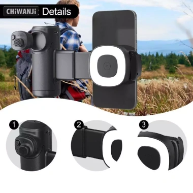 Grip Cầm Selfie Camera cho Điện Thoại – Chống Trượt, Đèn LED, Đa Dụng Du Lịch, Vlog Gia Đình – Giá 667.700₫