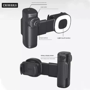 Grip Cầm Selfie Camera cho Điện Thoại – Chống Trượt, Đèn LED, Đa Dụng Du Lịch, Vlog Gia Đình – Giá 667.700₫