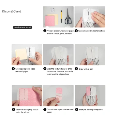 Grip Tape DIY 15x11cm Chống Trơn Trượt Chuột PC & Laptop – 43.800₫