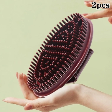 Grouptree Bộ 2 Bàn Chải Massage Cơ Thể Màu Nâu - Giảm Cân Tại Nhà, Giá 53.130₫ 14