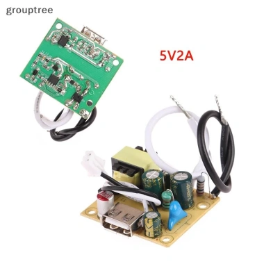 Grouptree Bộ chuyển đổi cách ly AC 110V/220V sang 5V 2A 10W - Mô-đun nguồn trần Grouptree Bộ chuyển đổi cách ly AC 110V/220V sang 5V 2A 10W - Mô-đun nguồn trần