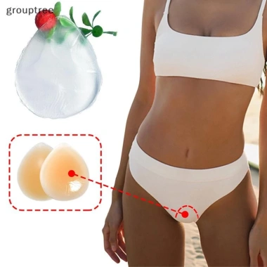 Grouptree Dán Che Khuyết Điểm Invisible cho Nữ Silicon Y Tế Tái Sử Dụng Camel