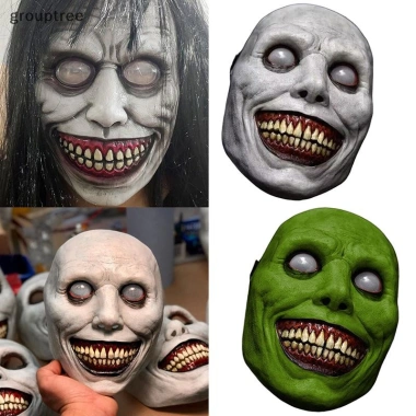 Grouptree Kinh Dị The Exorcist Mặt Cười Quỷ - Mặt nạ Cosplay Halloween Đáng Sợ Nhựa 2 Grouptree Kinh Dị The Exorcist Mặt Cười Quỷ - Mặt nạ Cosplay Halloween Đáng Sợ Nhựa 2