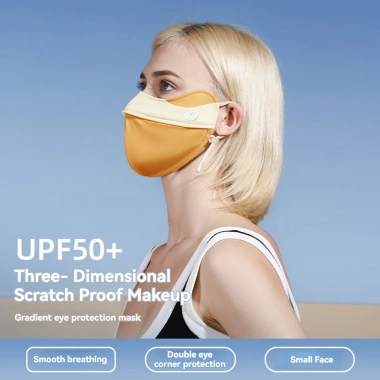GTUBIKE Ice Silk Kem Chống Nắng Thoáng Khí 3D Sụn, Chống UV, Hỗ Trợ Mặt Nạ và Bảo Vệ Góc Mắt - Giá 75.600 VND 5
