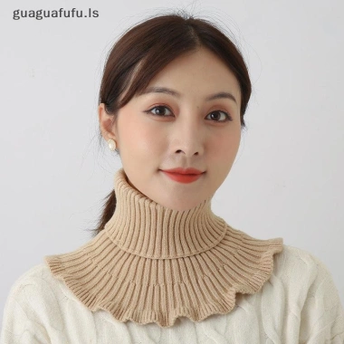 Guaguafufu Khăn quàng cổ giả dệt kim giữ ấm lạnh ngoài trời, cổ rùa tháo rời phụ nữ 8 Guaguafufu Khăn quàng cổ giả dệt kim giữ ấm lạnh ngoài trời, cổ rùa tháo rời phụ nữ 8