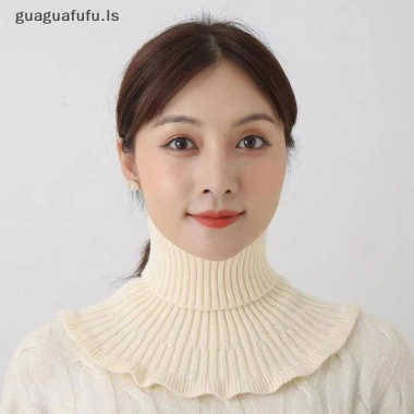 Guaguafufu Khăn quàng cổ giả dệt kim giữ ấm lạnh ngoài trời, cổ rùa tháo rời phụ nữ 12 Guaguafufu Khăn quàng cổ giả dệt kim giữ ấm lạnh ngoài trời, cổ rùa tháo rời phụ nữ 12