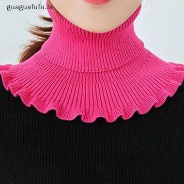 Guaguafufu Khăn quàng cổ giả dệt kim giữ ấm lạnh ngoài trời, cổ rùa tháo rời phụ nữ 19 Guaguafufu Khăn quàng cổ giả dệt kim giữ ấm lạnh ngoài trời, cổ rùa tháo rời phụ nữ 19