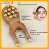 Guasha Mũi Gỗ AqToCna - Massage Hạt Đồng, Chống Tĩnh Điện, Thư Giãn Mặt Mũi 3