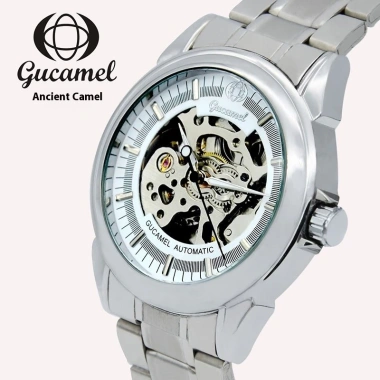 Gucamel Đồng Hồ Cơ Nam Thép Không Gỉ - Thời Trang Rỗng, Chống Thấm Nước, Tự Động 10 Gucamel Đồng Hồ Cơ Nam Thép Không Gỉ - Thời Trang Rỗng, Chống Thấm Nước, Tự Động 10