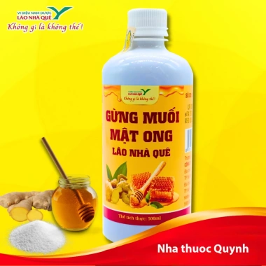 Gừng Muối Mật Ong Lão Nhà Quê 500ml - Tăng Cường Sức Khỏe, Giá 499k 2