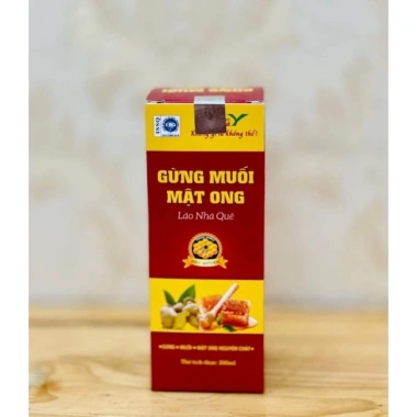 Gừng Muối Mật Ong Lão Nhà Quê - Giảm Giá 550k, Tăng Đề Kháng, Hỗ Trợ Tiêu Hóa
