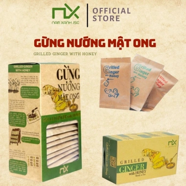 Gừng Nướng Mật Ong Nam Xanh 90g - Thảo dược tăng sức khỏe, giảm mệt mỏi, giá chỉ 165.000đ