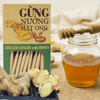 Gừng Nướng Mật Ong Nam Xanh 90g - Thảo dược tăng sức khỏe, giảm mệt mỏi, giá chỉ 165.000đ