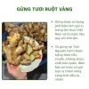 Gừng ta Tươi Nguyên Farm 1kg ruột vàng rửa sạch - thơm nồng, mứt tết & trà, 22.500 VND 4