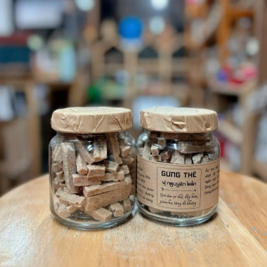 Gừng Thẻ Vị Nguyên Bản 150g - Hũ Thủy Tinh, Giảm Giá 89.000₫, Tăng Cường Sức Khỏe