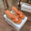 Guốc Nữ Dép Xuồng Cói 9-10cm Bản H Đế Mút Da Hạt Mềm Nhẹ - Giá Ưu Đãi 254k 10