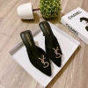 Guốc sục da lộn gót nhọn 6p Shopee - Giá 119k, ảnh chụp thật, da mềm, độ bền cao 6