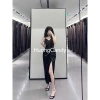 Guốc ZR đính nơ đen 8cm chân mảnh lùi 1 sz FullBox sẵn hàng - Giá chỉ 299.000₫ 8