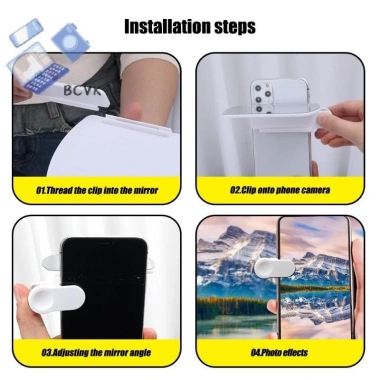 Gương Bầu Trời Phản Quang Shoog Kẹp Góc Điều Chỉnh Cho Điện Thoại, Giá 56.980₫ 8