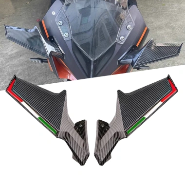 Gương Bên CBR 650R Winglets Cánh Gió Điều Chỉnh Xoay, Phù Hợp CBR650R/500R/400R 2.019‑2.024