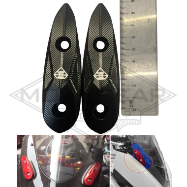 Gương Cánh Én SM1 Sport cho Yamaha và Honda - Giá ưu đãi 168k, góc nhìn rộng, mỏng nhẹ 10