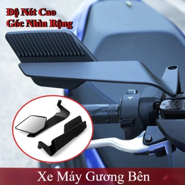 Gương Cánh Én V2 Kính Trắng Góc Nhìn Rộng Chỉnh Nét Cao Bền Chắc Đẹp Giá 191k