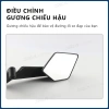 Gương Cánh Én V2 Kính Trắng Góc Nhìn Rộng Chỉnh Nét Cao Bền Chắc Đẹp Giá 191k 6