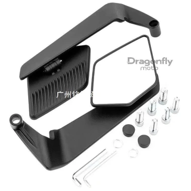 Gương Cánh Én V2 Mặt Kính Trắng Cao Cấp, Góc Nhìn Rộng, R14, Thân Nhôm - 189.000₫ 2