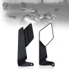 Gương Cánh Én V2 Thân Nhôm CNC Mặt Kính Trắng Cao Cấp, Góc Nhìn Rộng R14, Giá 205.000 VND 4
