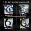 Gương cầu lồi ô tô hít chân không cao cấp - Tăng tầm nhìn, chống điểm mù khi lái 2