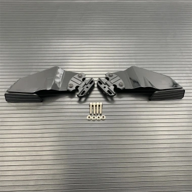 Gương chiếu hậu cánh gió LED bật đèn tín hiệu cho Yamaha R7 R6 R1 R3 R9 R25 CF Moto Aprilia RS125 - 516.225 VND
