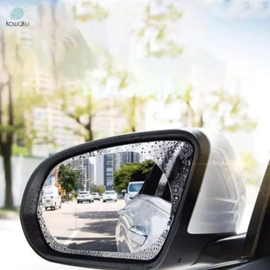 Gương chiếu hậu ô tô PET trong suốt lớp Nano chống mưa - Lái xe an toàn khi ẩm ướt 2