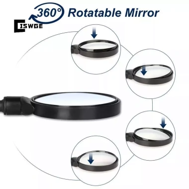 Gương chiếu hậu xe đạp 2 chiếc 360° điều chỉnh uốn cong, đường núi 130k 3 Gương chiếu hậu xe đạp 2 chiếc 360° điều chỉnh uốn cong, đường núi 130k 3