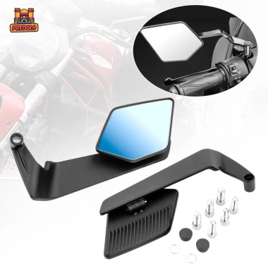 Gương chiếu hậu xe máy đa năng cánh gió gập lại - Giá chỉ 280.500đ giảm từ 350.625đ 2