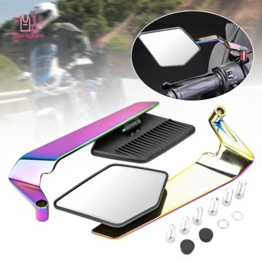 Gương chiếu hậu xe máy soxjxi hợp kim nhôm gấp gọn – Dễ lắp đặt, hiện đại, tiện lợi, chỉ 258.500đ