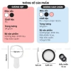 Gương Chụp Ảnh Micofi Phản Chiếu Kẹp Điện Thoại Selfie, Camera Sau 43.000đ 9