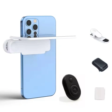 Gương chụp ảnh phản chiếu đa góc, kẹp điện thoại và túi đựng - Giá chỉ 38.000 đồng
