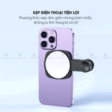 Gương Chụp Ảnh Phản Chiếu Kẹp Điện Thoại Automatik - Hỗ Trợ Cam Sau Selfie, Giá 40.000đ 6 Gương Chụp Ảnh Phản Chiếu Kẹp Điện Thoại Automatik - Hỗ Trợ Cam Sau Selfie, Giá 40.000đ 6