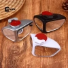 Gương điểm mù ô tô CISWGE 1/2 chiếc hai mặt, điều chỉnh 360° góc rộng gương chiếu hậu 5