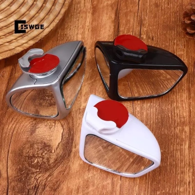 Gương điểm mù ô tô CISWGE 1/2 chiếc hai mặt, điều chỉnh 360° góc rộng gương chiếu hậu 6
