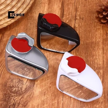 Gương điểm mù ô tô CISWGE 1/2 chiếc hai mặt, điều chỉnh 360° góc rộng gương chiếu hậu 7