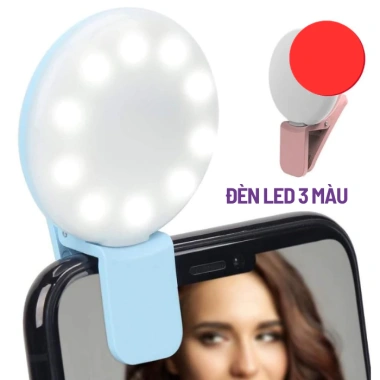 Gương Kẹp Selfie Đèn LED Remote Chụp Ảnh và Quay Video, Giá chỉ 120k 4