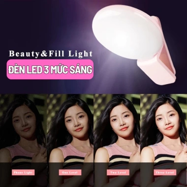 Gương Kẹp Selfie Đèn LED Remote Chụp Ảnh và Quay Video, Giá chỉ 120k 5
